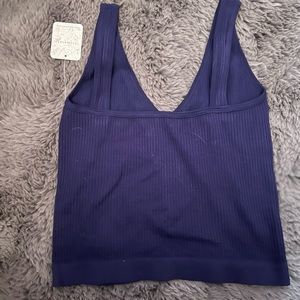 Free People Women's Solid Rib Brami Top